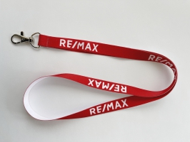 Smycz czerwona z logo RE/MAX